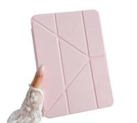 Funda con Soporte de múltiples ángulos Adecuada for Huawei MatePad 11,5 S 2025 SLG-W50/W10, Parte Trasera Transparente Dura con Ranura for bolígrafo(Pink)
