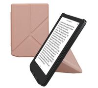 kwmobile Carcasa Compatible con Pocketbook Verse/Verse Pro/Verse Color/Vivlio Light/Light HD Funda con Soporte - Funda con Origami y Tapa con Cierre magnéetico - Oro Rosa