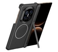 Funda con Soporte para Huawei Mate X7, Cubierta Magnética Esmerilada con Bisagra, Protección Integral contra Golpes Y Compatible con Carga Inalámbrica.,Black