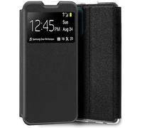 Cool Funda Flip Cover Liso Negro para Realme 9i