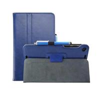 Funda con Tapa Compatible con Google Nexus 7 2013 FHD 2.ª generación Tablet K009 Slim Folio Funda de Cuero con función Atril y Encendido automático(Dark Blue)