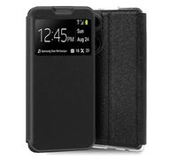 Cool Funda Flip Cover Liso Negro para Oppo A98 5G