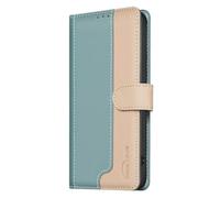 Funda con tapa para Vivo YO3 4G, de piel sintética, a prueba de golpes, con ranuras para tarjetas, soporte magnético, a prueba de arañazos, para Vivo YO3 4G, color verde