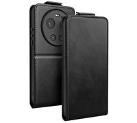 Funda con Tapa Vertical para Xiaomi 17 Ultra con Tarjetero y Soporte de Video