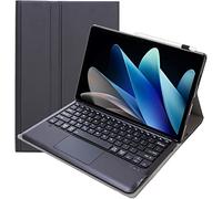 Funda con teclado Bluetooth con trackpad para OnePlus Pad Pro (12.1 pulgadas), teclado inalámbrico con funda protectora y mouse trackpad