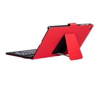 Silver HT - Funda con Teclado Bluetooth para Tablet Samsung Tab A 2019 de 10,1" (T510/T515) con función Soporte y Altos Acabados. Color: Rojo