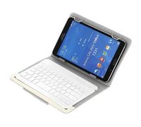 Funda con teclado Bluetooth para tabletas de 7 a 7,9 pulgadas, funda protectora universal para tabletas con teclado desmontable y soporte
