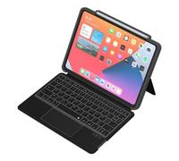 Funda con teclado GÉNÉRIQUE MW-300097P para iPad Pro 11" QWERTY Negra retroiluminada