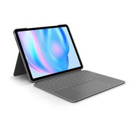 Funda con teclado Logitech Combo Touch para iPad Air 13 (M2, M3, M4) Gris Oxford, distribución alemana