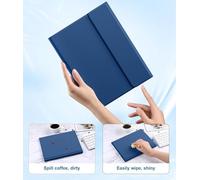 Funda con Teclado para iPad 9,7 Pulgadas 2018 (6.ª) 2017 (5.ª) Pro 9,7 Pulgadas Air 2/1, retroiluminada en 7 Colores, con trackpad múltiple, Funda con Teclado Desmontable y Soporte para lápiz