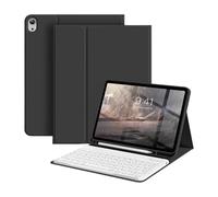Funda con Teclado para iPad A16 11th generación 11 Pulgadas 2025, Teclado Bluetooth Desmontable inalámbrico con Funda con Soporte para lápiz para iPad 10th Gen 10,9 Pulgadas 2022