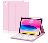 Funda con teclado para iPad de 11ª generación A16 de 11 pulgadas 2025, diseño del Reino Unido para 10ª generación 2022, funda delgada con teclado Bluetooth desmontable y soporte para lápiz para iPad