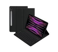 Funda con Teclado para Samsung Galaxy Tab A7 de 10,4 Pulgadas 2022/2020 (SM-T500/T505/T507/T509), Teclado inalámbrico Bluetooth, Funda Tipo Folio con Soporte para S Pen