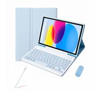 Funda con Teclado para Samsung Galaxy Tab S11 Ultra (14,6") SM-X930 / SM-X936B, Teclado Bluetooth con ratón inalámbrico, Funda Protectora con Soporte