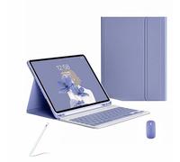 Funda con Teclado para Samsung Galaxy Tab S11 Ultra (14,6") SM-X930 / SM-X936B, Teclado Bluetooth con ratón inalámbrico, Funda Protectora con Soporte