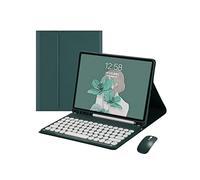 Funda con Teclado para Samsung Galaxy Tab S11 Ultra (14,6") SM-X930 / SM-X936B, Teclado Bluetooth con ratón inalámbrico, Funda Protectora con Soporte