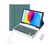 Funda con Teclado para Samsung Galaxy Tab S11 Ultra (14,6") SM-X930 / SM-X936B, Teclado Bluetooth con ratón inalámbrico, Funda Protectora con Soporte