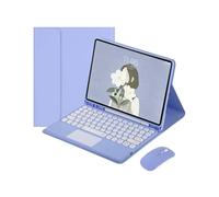 Funda con Teclado para Samsung Galaxy Tab S11 Ultra de 14,6 Pulgadas (SM-X930/X936B), Teclado Bluetooth Desmontable y ratón inalámbrico con Soporte para lápiz