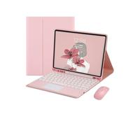 Funda con Teclado para Samsung Galaxy Tab S11 Ultra de 14,6 Pulgadas (SM-X930/X936B), Teclado Bluetooth Desmontable y ratón inalámbrico con Soporte para lápiz