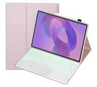 Funda con teclado retroiluminado para Huawei MatePad Pro 12 (2026) DAL-W00 / DAL-W20, teclado Bluetooth inalámbrico desmontable magnéticamente con trackpad, batería recargable de iones de litio