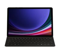 Samsung Folio Negro Teclado Plegable QWERTZ Conector POGO Pin Delgado y Ligero