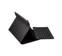 SilverHT Funda Universal Gripcase Bluetooth 3.0 Negra + Teclado para Tablets 9" - 10.1"