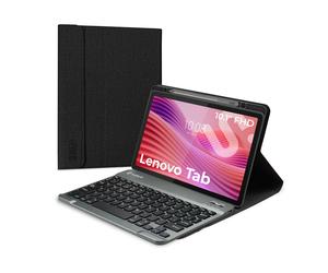 Funda con teclado subblim shock case lenovo tab 10.1' 2025- negra