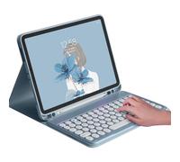 Funda con teclado XiHAMA compatible con iPad Air de 13" (M2) y iPad Pro de 12,9" (3.ª a 6.ª generación), con cubierta Bluetooth desmontable, color