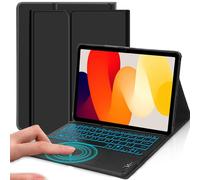 Funda con teclado y panel táctil retroiluminado para Xiaomi Redmi Pad SE