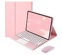 Funda con teclado y panel táctil XZAMB compatible con Lenovo Tab M10Plus de 10,3" (TB-X606F/X606X/X6C6F/X6C6X), funda tipo folio.