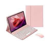 Funda con teclado y ratón compatibles con Lenovo Tab M11TB-330FU y Xiaoxin Pad2024 de 11" TB-331FC, teclado inalámbrico desmontable.