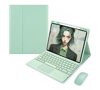 Funda con teclado y soporte inteligente delgado compatible con Xiaomi Pad6/6Pro11" (2023), desmontable, con función de suspensión automática,