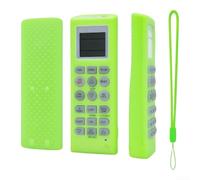 Funda con textura para mando LG Secure Grip (verde luminoso) | Función que brilla en la oscuridad, opciones luminosas de color verde y azul, fácil visibilidad nocturna, evita pérdidas