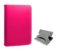 Funda COOL Ebook/Tablet 7 pulg Polipiel Rosa Giratoria