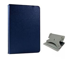 Funda COOL Ebook/Tablet 8 Pulgadas Liso Azul Giratoria