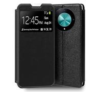 Funda Cool Flip Cover para Honor Magic 6 Lite 5G Liso Negro
