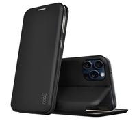 Funda Cool Flip Cover para iPhone 15 Pro Elegance Polipiel Negro