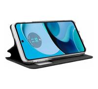 Cool Funda Flip Cover Liso Negro para Motorola Moto G14