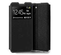 Cool Funda Flip Cover Liso Negro para Realme C33