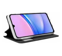 Cool Funda Flip Cover Tipo Libro Liso Negro para para Samsung A155 Galaxy A15/A15 5G