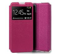 Funda Cool Flip Cover para Samsung A226 Galaxy A22 5G Liso Polipiel Rosa