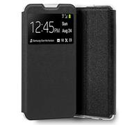 Funda Cool Flip Cover para Samsung G988 Galaxy S20 Ultra 5G Liso Polipiel Negro