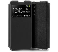 Funda COOL Flip Cover para Samsung M135 Galaxy M13 / A23 5G Liso Negro
