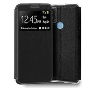 Funda Cool Flip Cover para ZTE Blade A53 Pro Liso Polipiel Negro