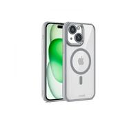 Carcasa para iPhone 15 Plus Magnética Borde (Plata) - COOL