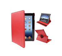Funda Cool para iPad 2 / iPad 3/4 Giratoria Polipiel Color Rojo (Soporte)