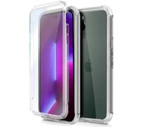 Funda COOL Silicona 3D para iPhone 14 Pro (Transparente Frontal + Trasera)