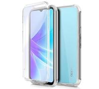 Funda De Silicona 3D Delantera/Trasera Para Oppo A57s / A77 5G / Realme Narzo 50 5G (Transparente) - FRESCO