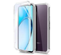 Funda Cool Silicona 3D para OPPO A60 (Transparente Frontal + Trasera)