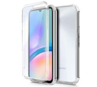Funda Cool Silicona 3D para Samsung A057 Galaxy A05s (Transparente Frontal + Trasera)